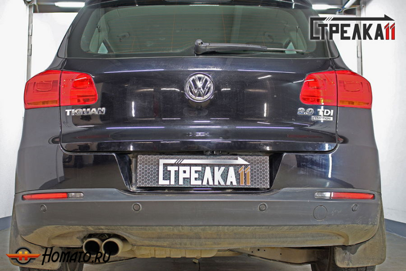 Защита задней камеры VOLKSWAGEN TIGUAN 1 2011-2017 (рестайлинг)