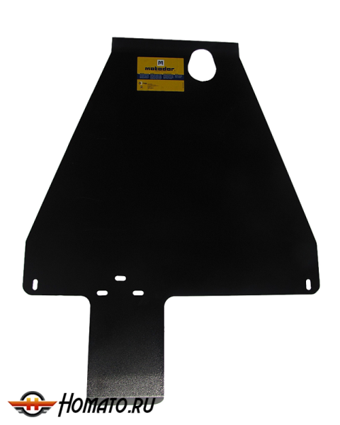 Защита картера Toyota Land Cruiser 100 2002-2007 | двигатель + КПП, 3 мм, сталь | MOTODOR | 12507