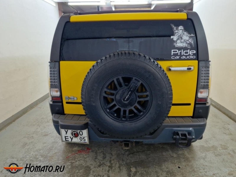 Накладка на крышку багажника для Хаммер Н3 | декор