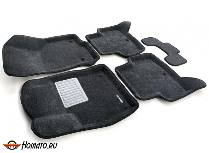 3D коврики для VW Golf 7 2013+ | BUSINESS: 4 слоя