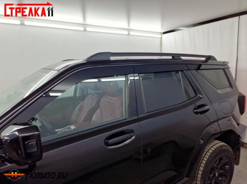 Дефлекторы Танк 400 | премиум, плоские, 2D
