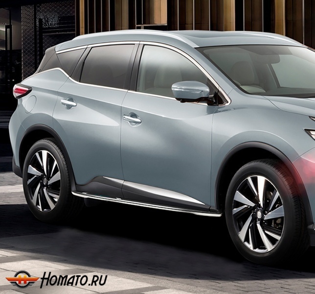 Пороги для Ниссан Мурано Z52 2016+