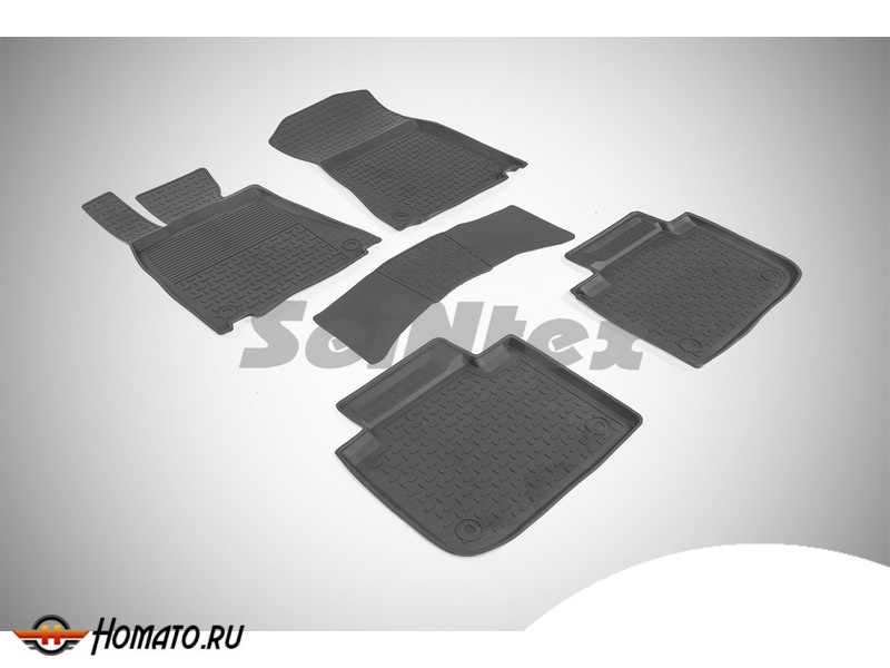 Резиновые коврики Lexus GS 2012+ | с высокими бортами | Seintex