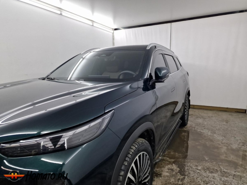 Дефлекторы Тенет Т8 | из 6 частей, премиум, плоские, 2D