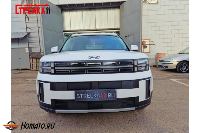 Защита радиатора для Hyundai Santa Fe 5 (MX5) 2024+ | Стандарт