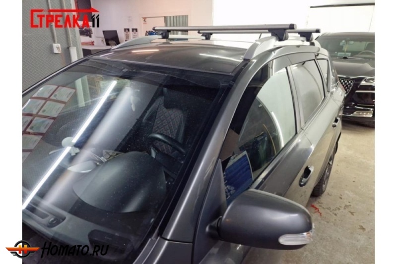 Премиум водостоки дефлекторы лобового стекла Киа Сид 1 2007-2012