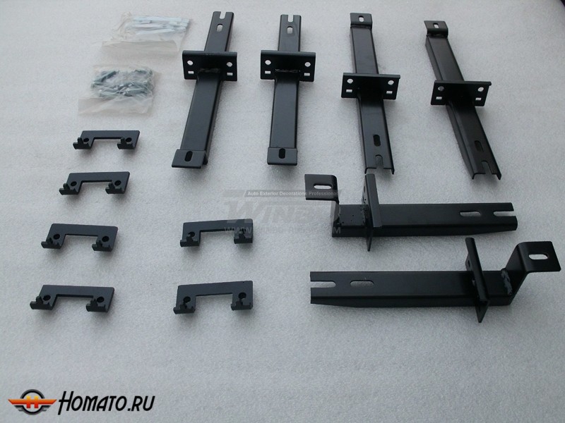 Подножки с кронштейнами на Peugeot 4008 2012+ | серия M15-67