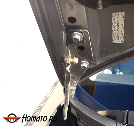 Газовые упоры капота Хонда Цивик 9 4Д 2012+ | 2 амортизатора
