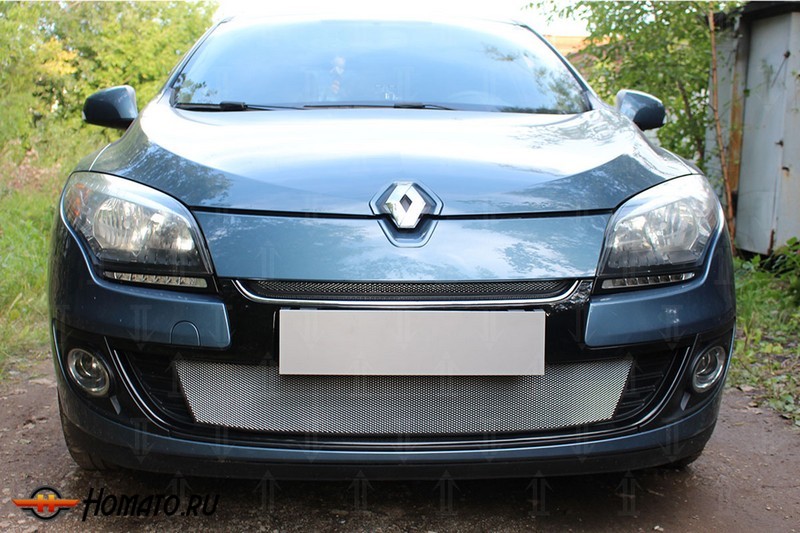 Защита радиатора для Renault Megane 3 (2012-2014) рестайл-1 | Стандарт