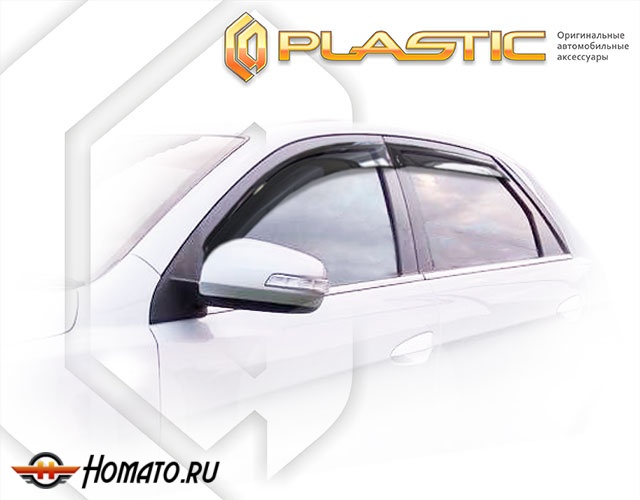 Дефлекторы ветровики Dongfeng S30 2014-