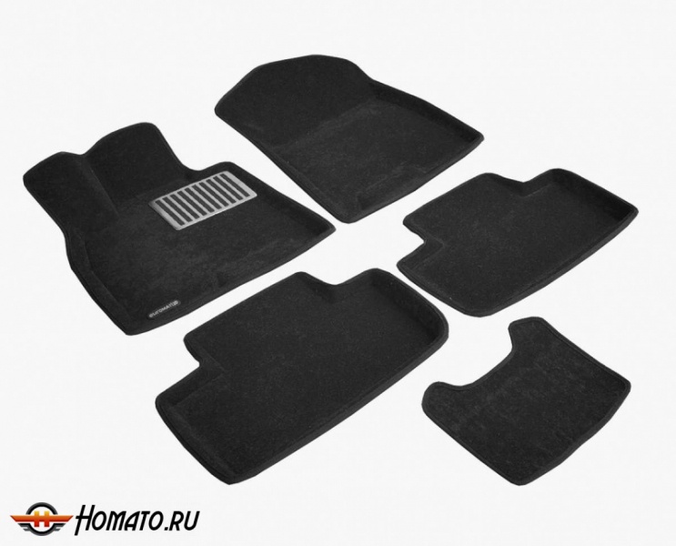 3D коврики для Genesis GV80 2021+ | LUX: 5 слоев