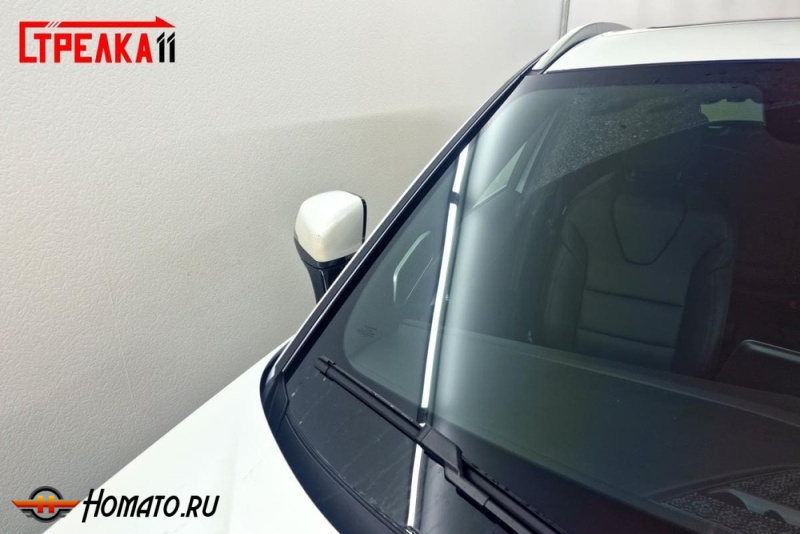 Премиум водостоки дефлекторы лобового стекла Хавал Ф7Х 2 2025+