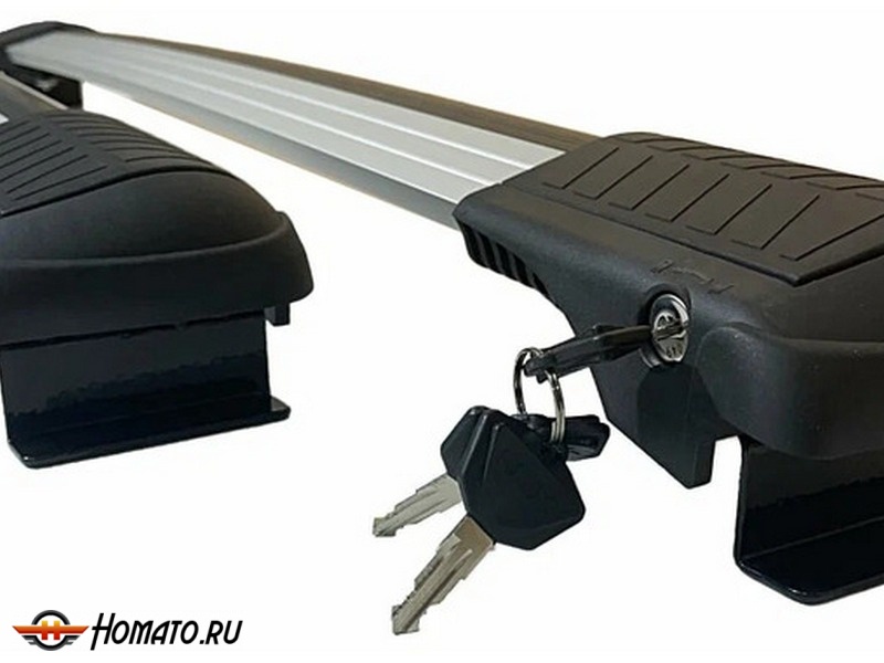 Багажник на крышу на штатные рейлинги | LUX ХАНТЕР L55
