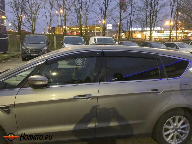 Дефлекторы окон Ford S-Max 2 2015+ | Cobra