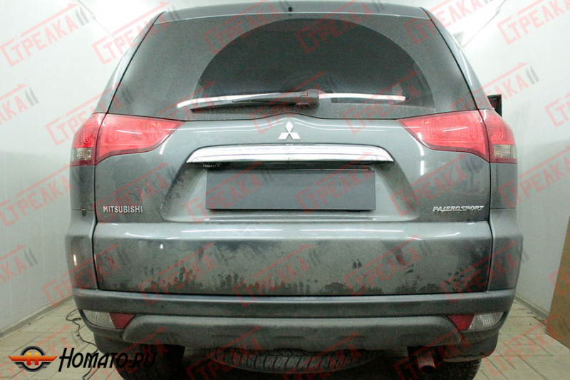 Защита задней камеры MITSUBISHI PAJERO SPORT 2 2013-2016 (рестайлинг)
