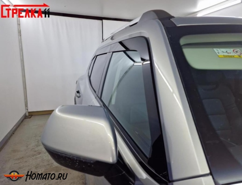 Дефлекторы Haval H7 2025+ | из 6 частей, премиум, плоские, 2D