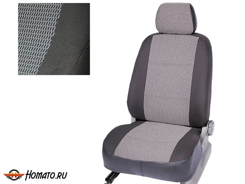 Чехлы на сиденья Mitsubishi L200 2006-2015 | экокожа, Seintex