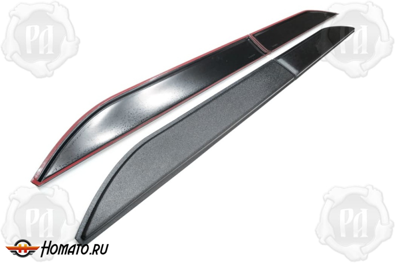 Молдинги на двери для Haval H5 2023+ | шагрень