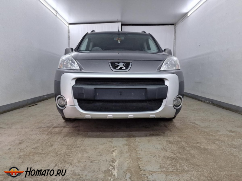 Защита радиатора для Peugeot Partner B9 (2008-2012) дорестайл | Стандарт