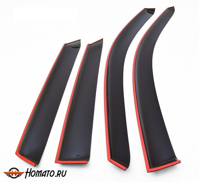 Дефлекторы на окна Хонда Пилот 2 2008-2015 | Delta