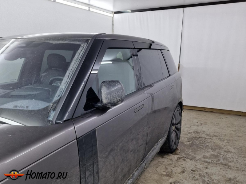 Дефлекторы Range Rover 5 2022+ (L460) LONG | из 6 частей, премиум, плоские, 2D