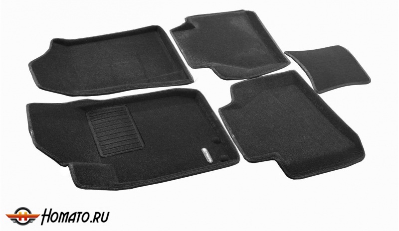 3D коврики для Dongfeng DF6 / Rich 6 | BUSINESS: 4 слоя