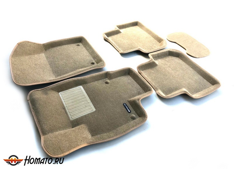 3D коврики для Nissan Qashqai 2007-2013 | BUSINESS: 4 слоя