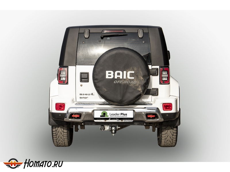 Фаркоп BAIC BJ40 (I Рестайлинг) 2019-2024 | шар E - под квадрат - быстросъемный | Лидер Плюс | B301-E
