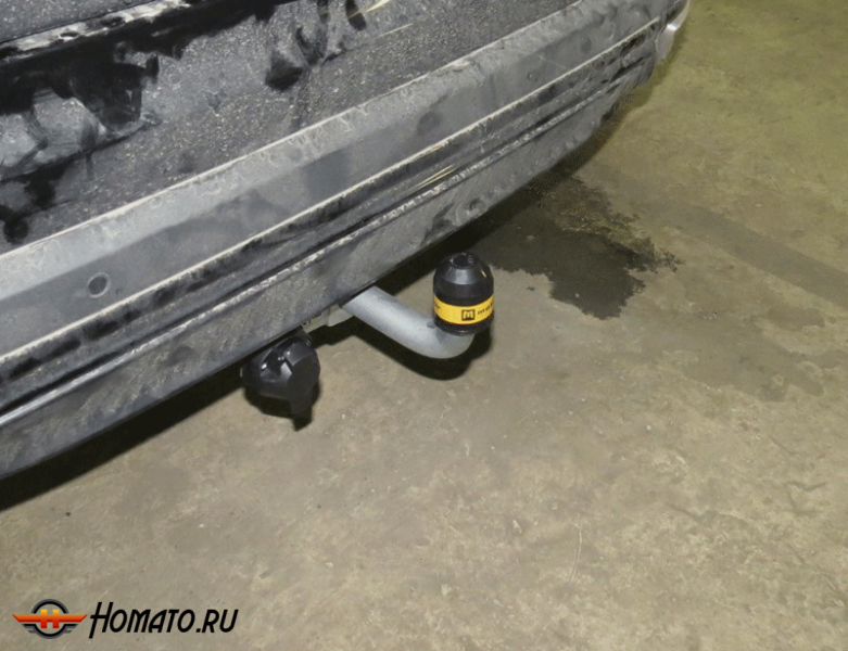 Фаркоп Geely Tugella 2020- | шар A - оцинкованный, нагрузка 75/1500 | MOTODOR | 94203-A