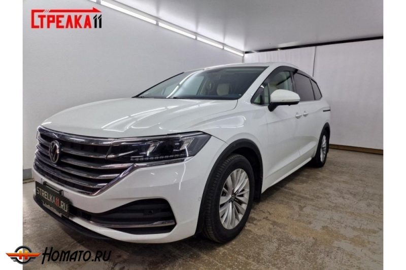 Дефлекторы Volkswagen Viloran | из 8 частей, премиум, плоские, 2D