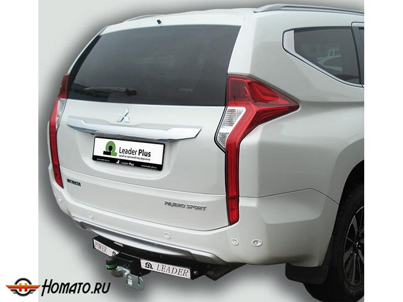 Фаркоп MITSUBISHI PAJERO SPORT 3 2017-/2021- | шар F - кованый, с пластиной из нержавейки | Лидер Плюс | M115-F(N)
