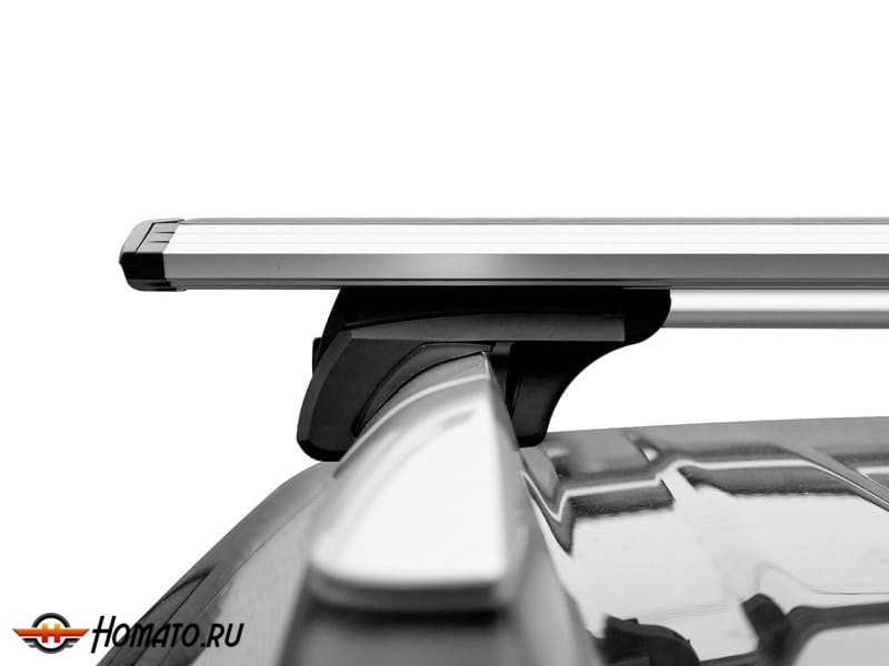 Багажник на крышу для Great Wall Hover H3 рестайлинг (2014-2016) | на рейлинги | LUX Классик и LUX Элегант