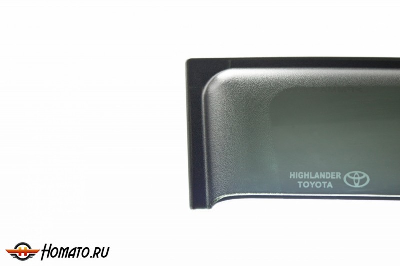Оригинальные дефлекторы для Toyota Highlander «2011-»