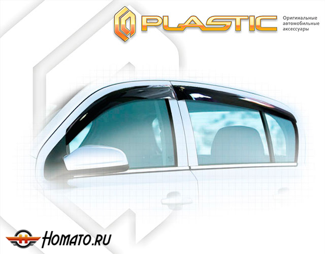 Дефлекторы ветровики Opel Astra хэтчбэк 5D 2004-2014 (H)