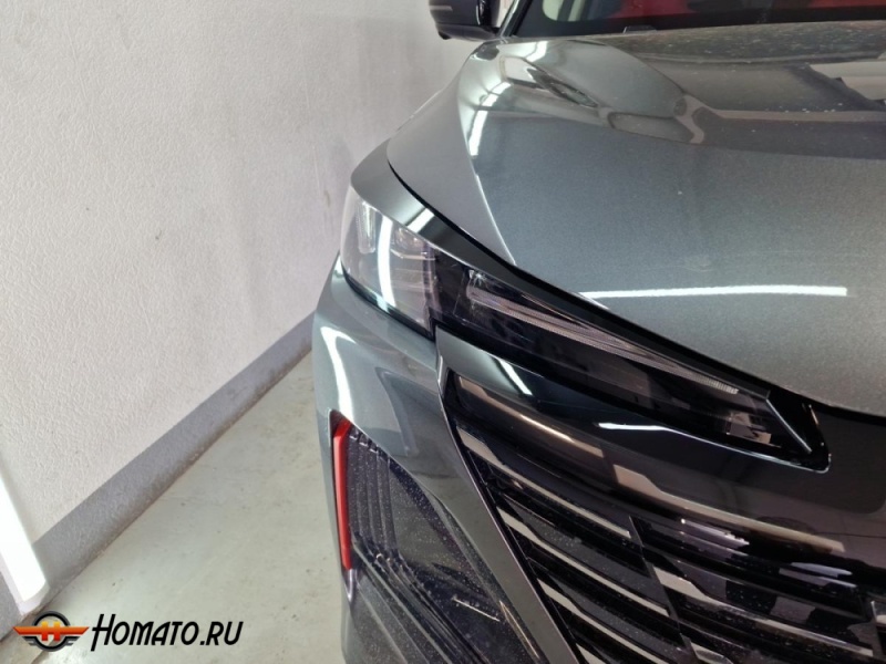 Накладки на фары для Changan CS55 Plus 2022+ | 2 штуки, декор