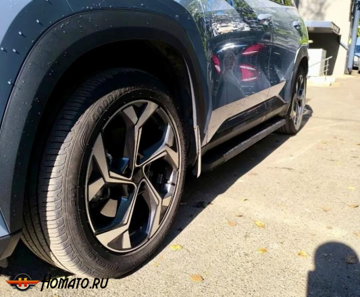 Пороги OEM для Geely Atlas 2 2024+