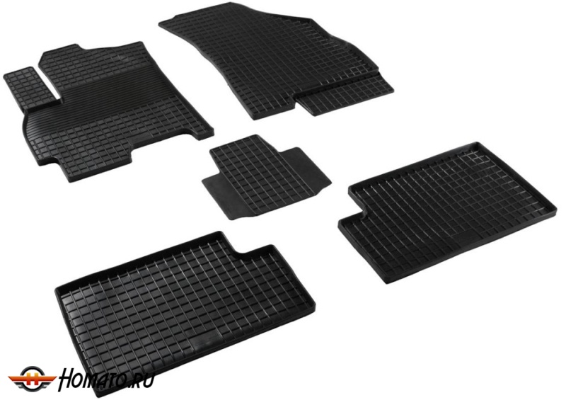 Коврики для Tenet T4 | СЕТКА, резиновые, с бортами, Seintex