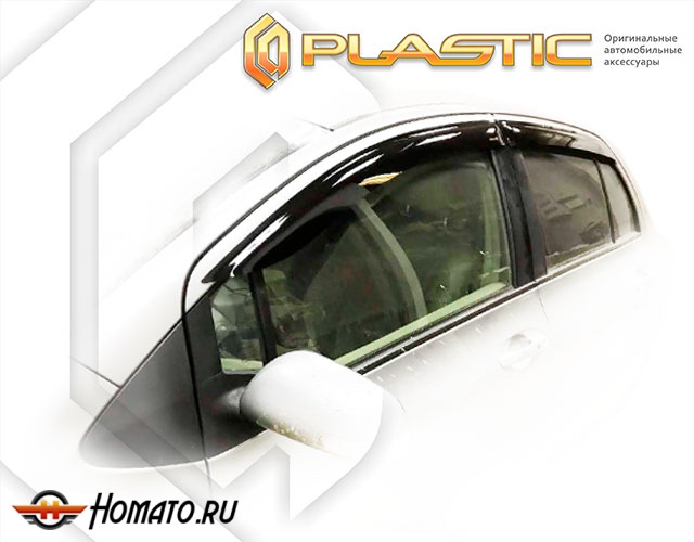 Дефлекторы ветровики Toyota Vitz 2 2005-2010 (DBA-KSP90, DBA-SCP90, DBA-NCP91)