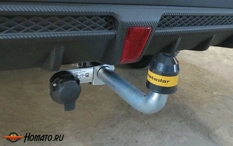 Фаркоп Changan Cs85 2021- | шар A - оцинкованный, нагрузка 75/1500 | MOTODOR | 97205-A