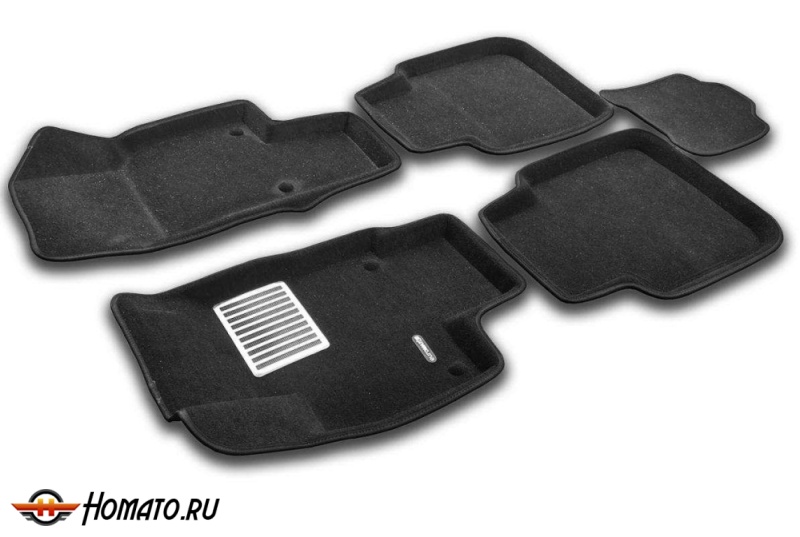 3D коврики VW Tiguan L Pro 2024+ (Китай) | LUX: 5 слоев