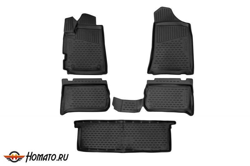 Коврики 3D в салон LIFAN MyWay 2017- (полиуретан) / Лифан Май вей 2017-