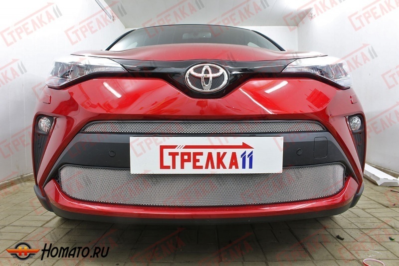 Защита радиатора для Toyota C-HR 2020+ рестайл | Стандарт