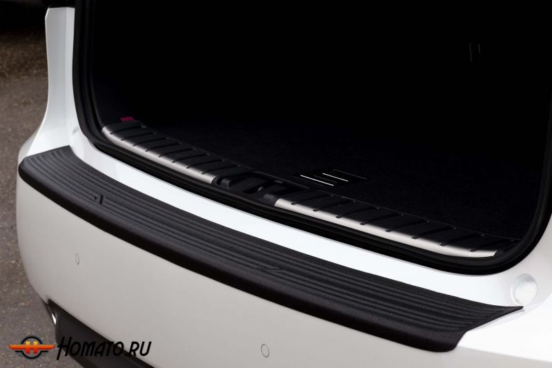 Накладка на задний бампер Lexus RX 2016+ | шагрень