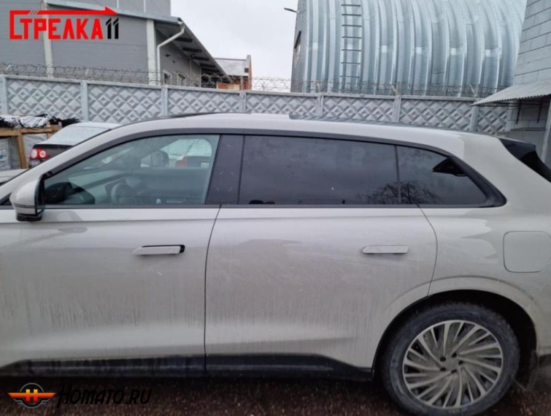 Дефлекторы Exeed Exlantix ET 2025+ | из 4 частей, премиум, плоские, 2D