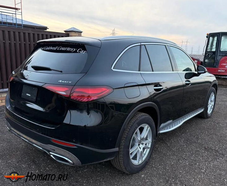 Пороги OEM для Mercedes GLC (X254) 2023+