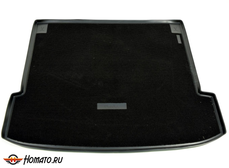 Коврик в багажник БМВ Х6 (G06) 2020+ | комбинированный: ворс + полиуретан, Norplast