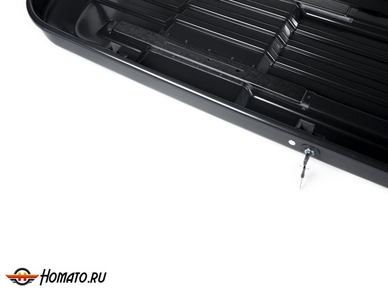 Автобокс MaxBox PRO 520 л | 196x80x43 см, двусторонний