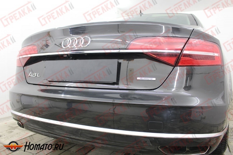 Защита задней камеры для Audi A8 (D4) 2013-2017 рестайлинг