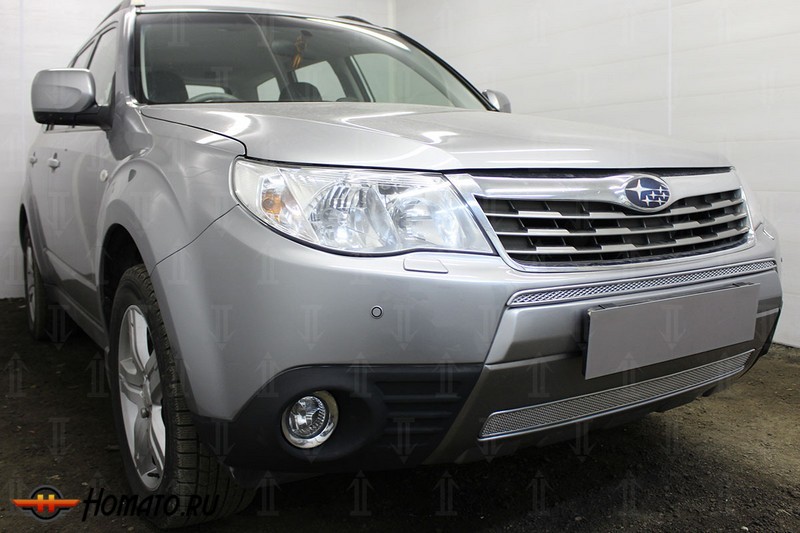 Защита радиатора для Subaru Forester SH (2008-2012) | Премиум