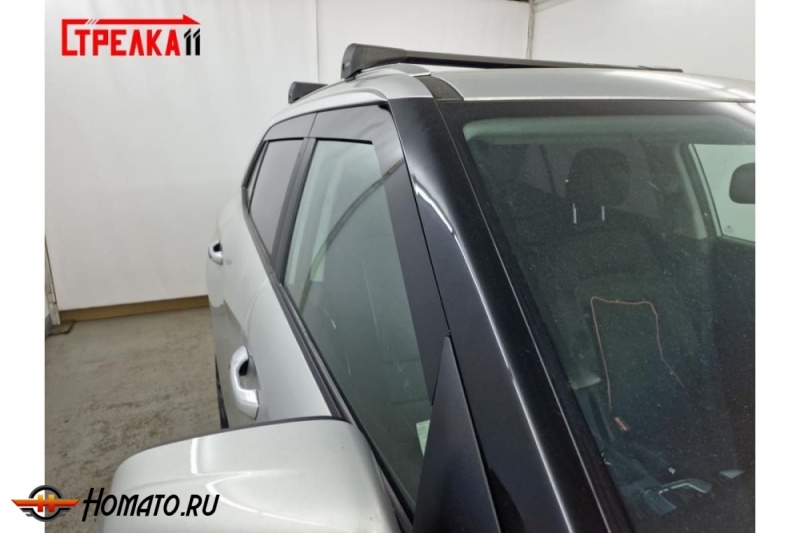 Дефлекторы Solaris HC 2024+ | из 4 частей, премиум, плоские, 2D